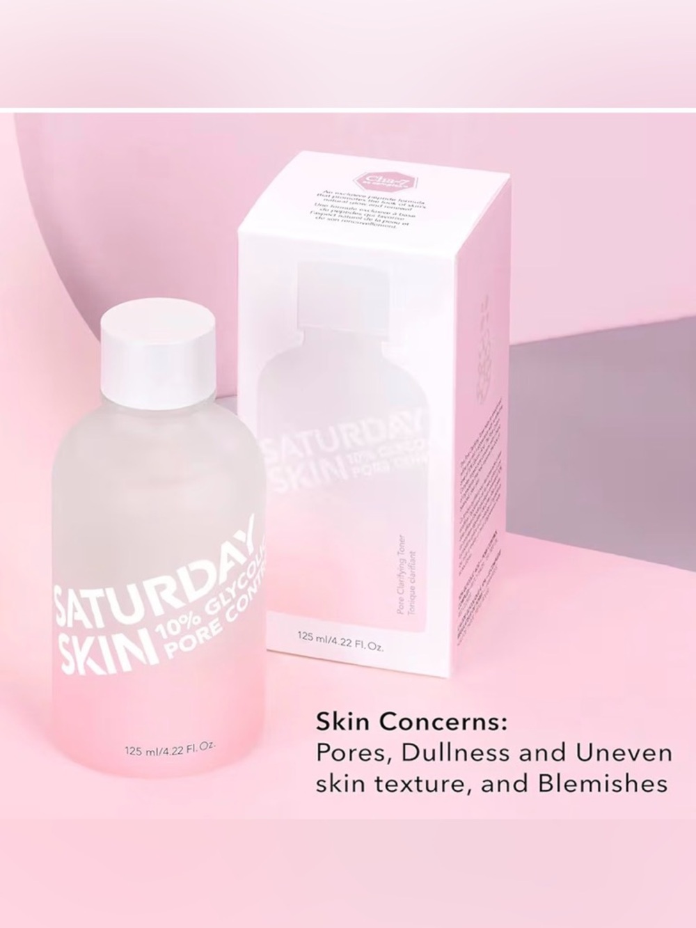 10% Glycolic Pore Control Toner by Saturday Skin